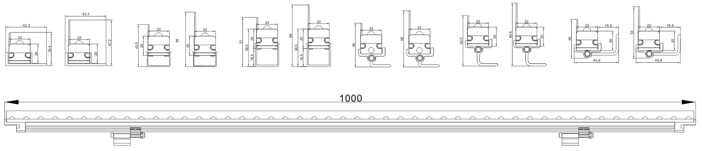 洗墻燈YGCL-XA12(圖2) 洗墻燈YGCL-XA12(圖2)
