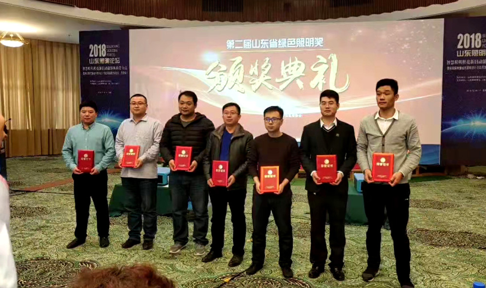 第二屆山東省綠色照明獎活動中我司榮獲三項榮譽(yù)(圖3) 第二屆山東省綠色照明獎活動中我司榮獲三項榮譽(yù)(圖3)